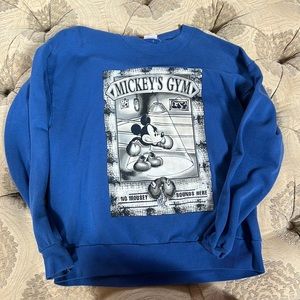 Vintage Mickey’s Gym sweatshirt